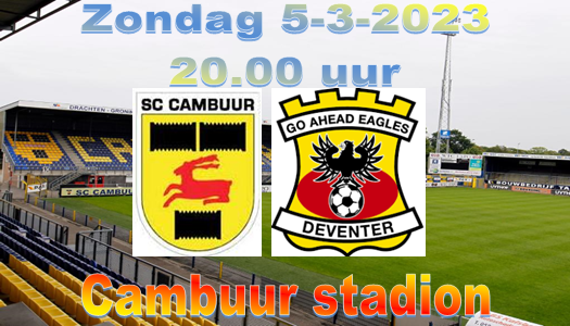 Cambuur - GA Eagles